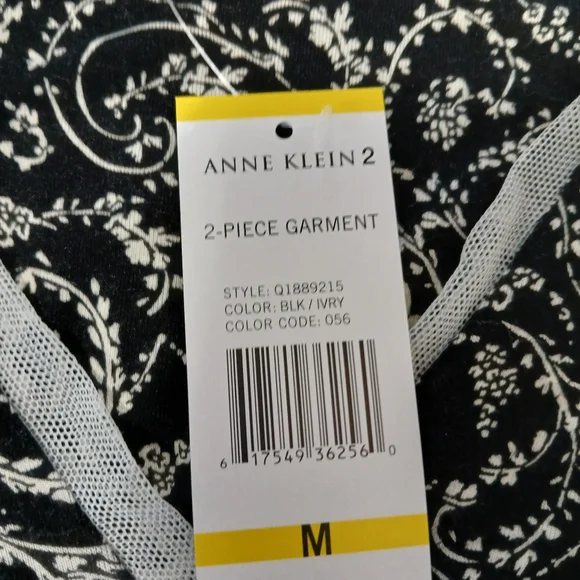 ANNE Klein 2. Size M. PAJAMA SET - Picture 2 of 9